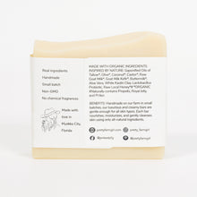 Load image into Gallery viewer, Buttermilk Unscented Handmade Tallow and Organic Goat Milk Soap Bar
