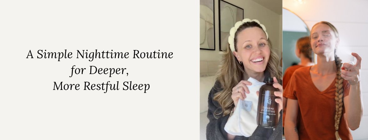 A Simple Nighttime Routine for Deeper, More Restful Sleep