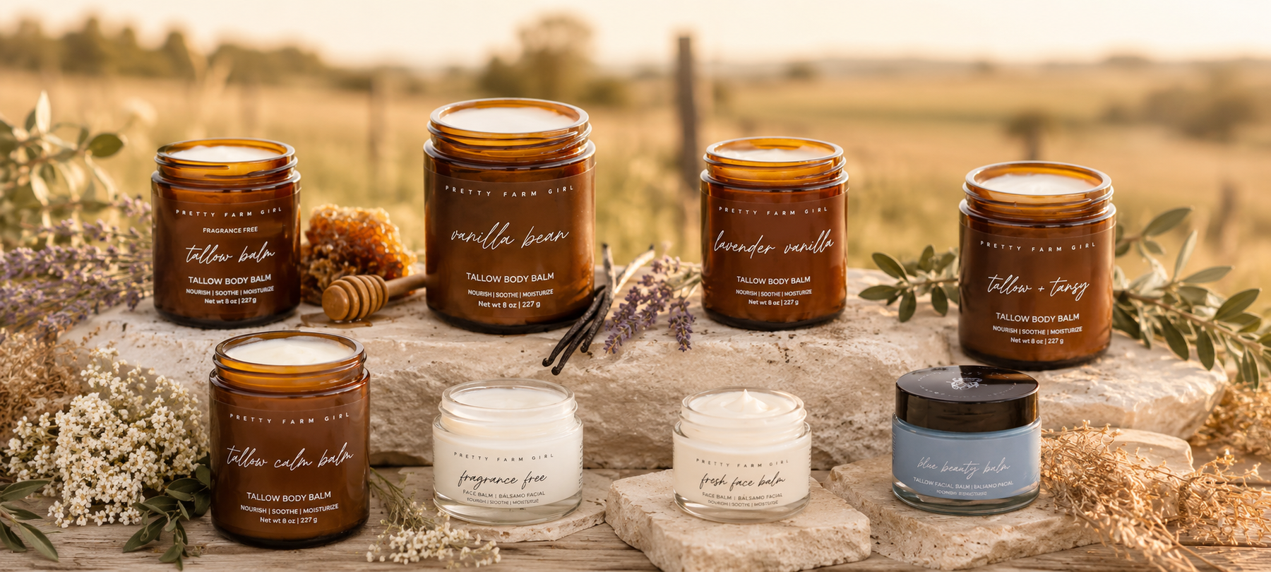 Tallow Face & Body Balms