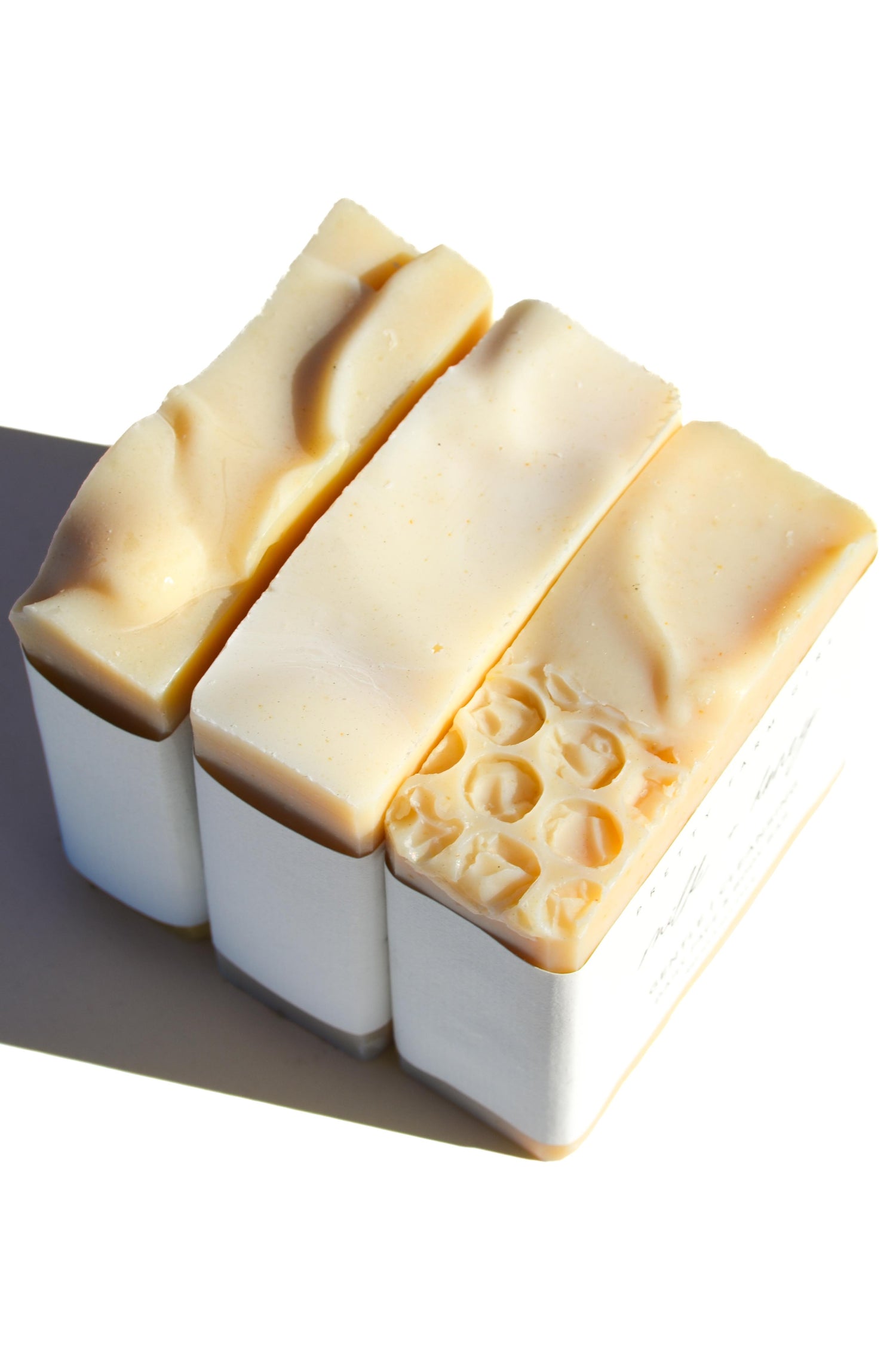 Fragrance Free Handmade Tallow + Goat Milk Soap Bar Trio