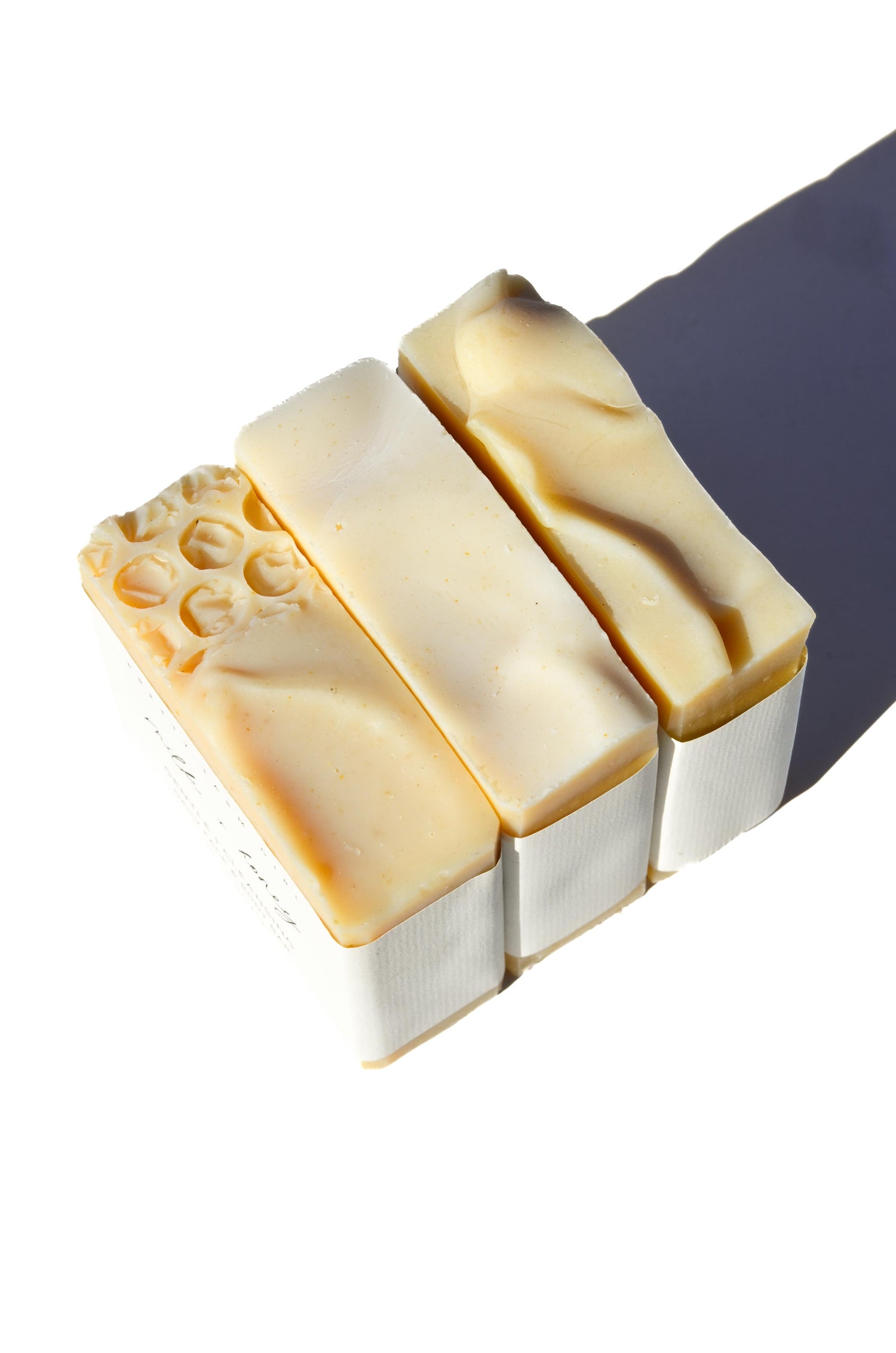 Fragrance Free Handmade Tallow + Goat Milk Soap Bar Trio