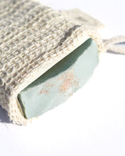 Load image into Gallery viewer, Three Natural Agave Exfoliating Soap Saving Cloth Pouch
