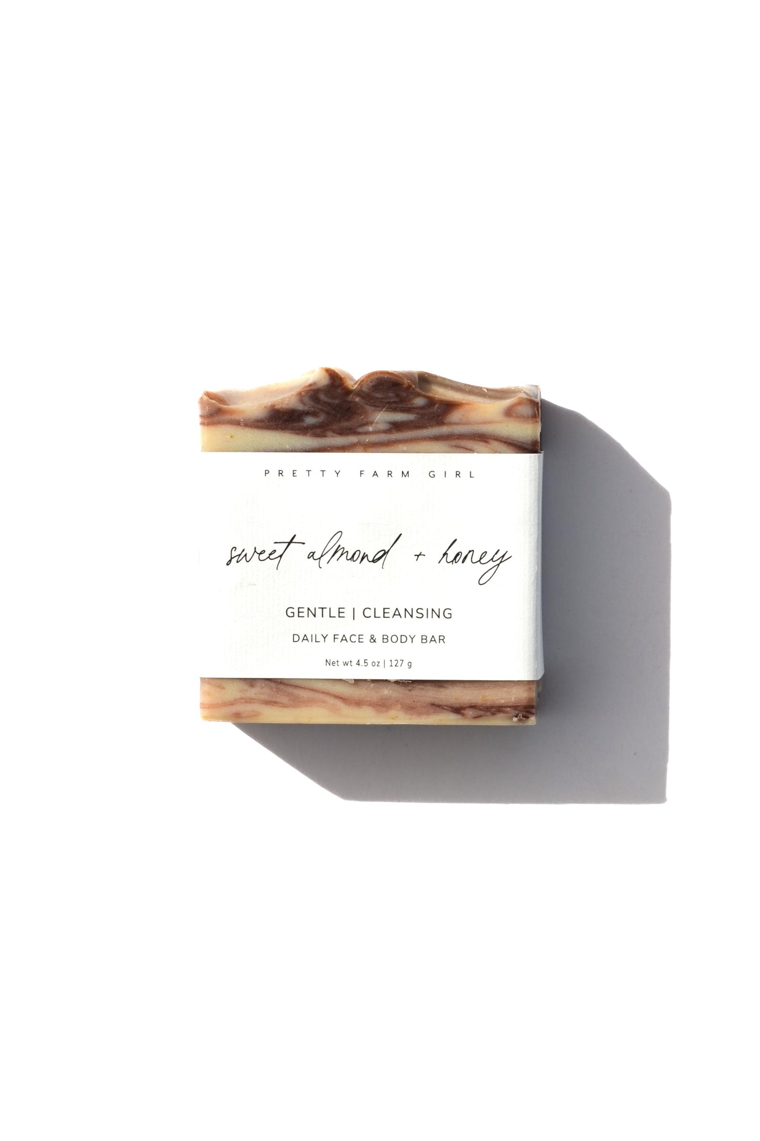 Sweet Almond + Honey Handmade Tallow and Goat Milk Soap Bar