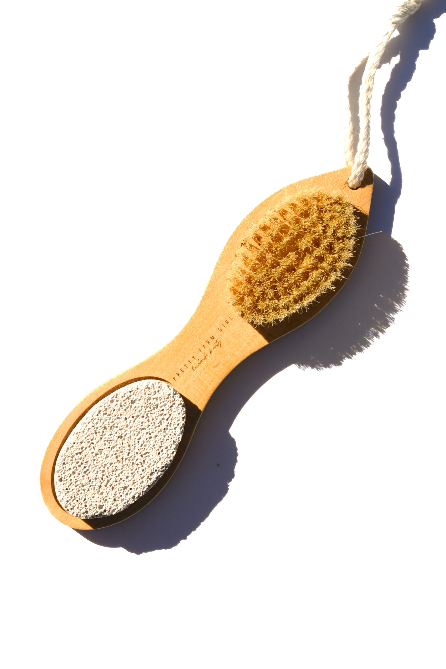 Bamboo Exfoliating Foot Pedicure Tool