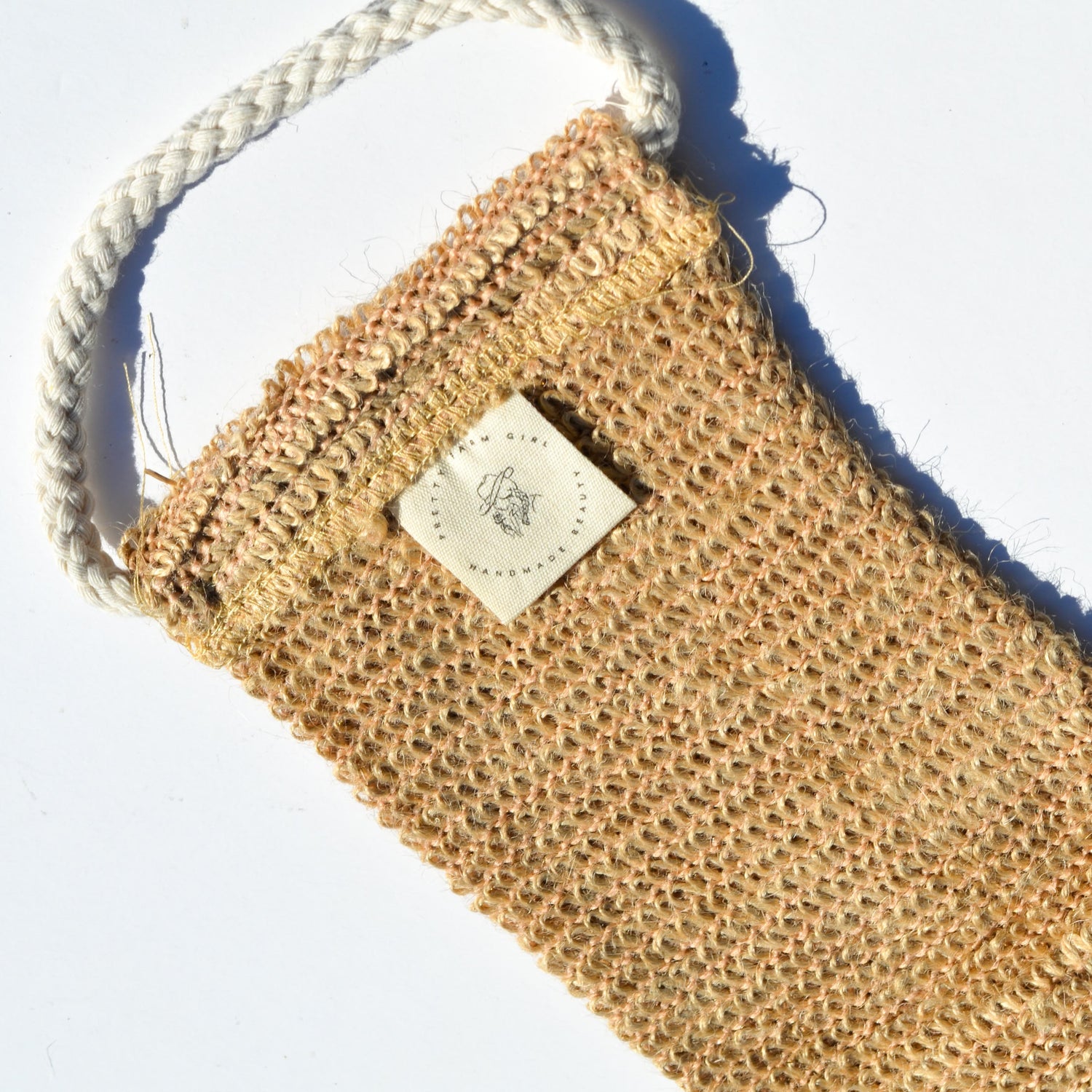 Sisal Back Exfoliating Strap