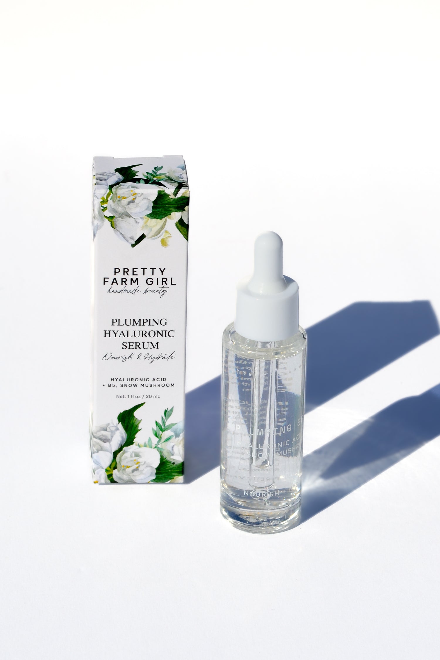 Hyaluronic Plumping Serum with Vitamin B5 + Snow Mushroom