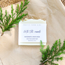 Load image into Gallery viewer, Into The Woods Seasonal Handmade Tallow and Goat Milk Soap Bar
