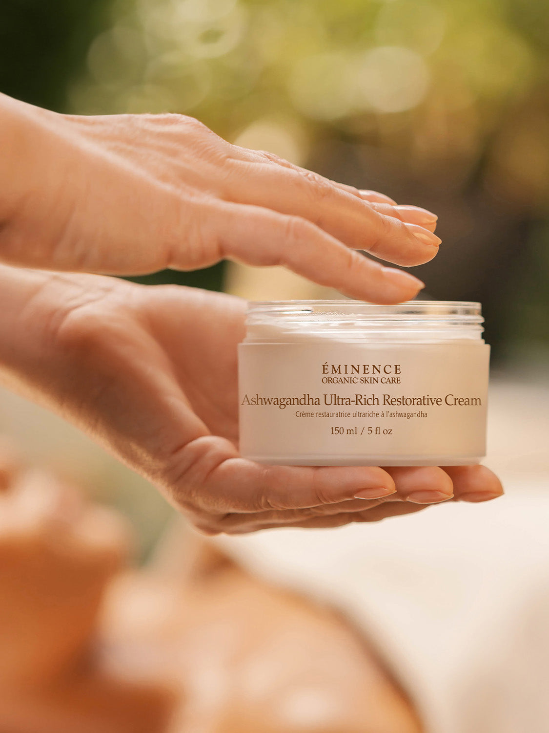 Crema Restauradora Ultra Enriquecida de Ashwagandha de Eminence Organic Skin Care