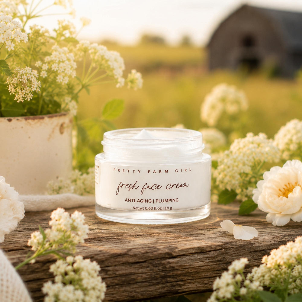 Pretty Farm Girl Fresh Face Cream Anti-Aging Tallow Moisturizer