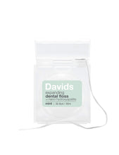 Load image into Gallery viewer, David&#39;s Expanding Mint Dental Floss With Refillable Dispenser
