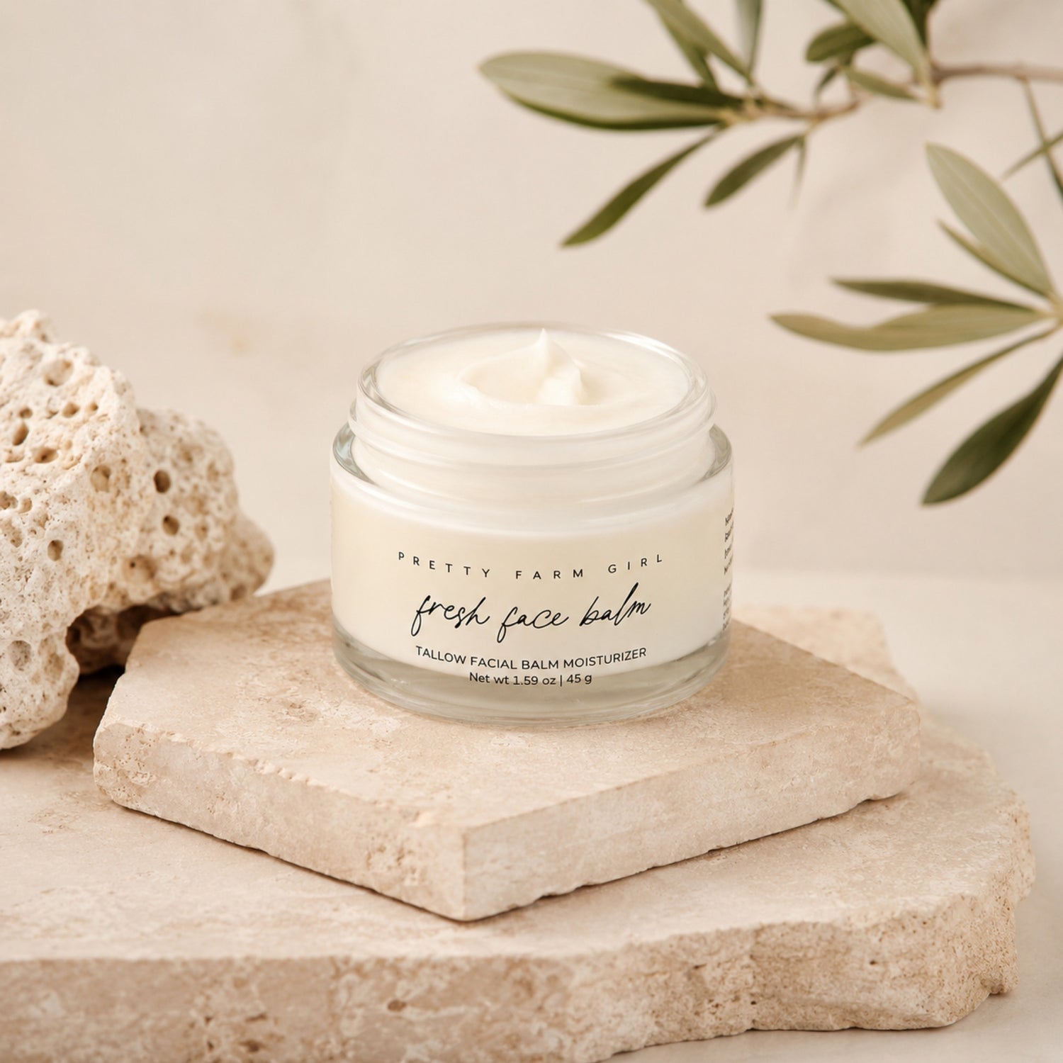 Fresh Face Balm Anti-Aging Tallow Facial Balm