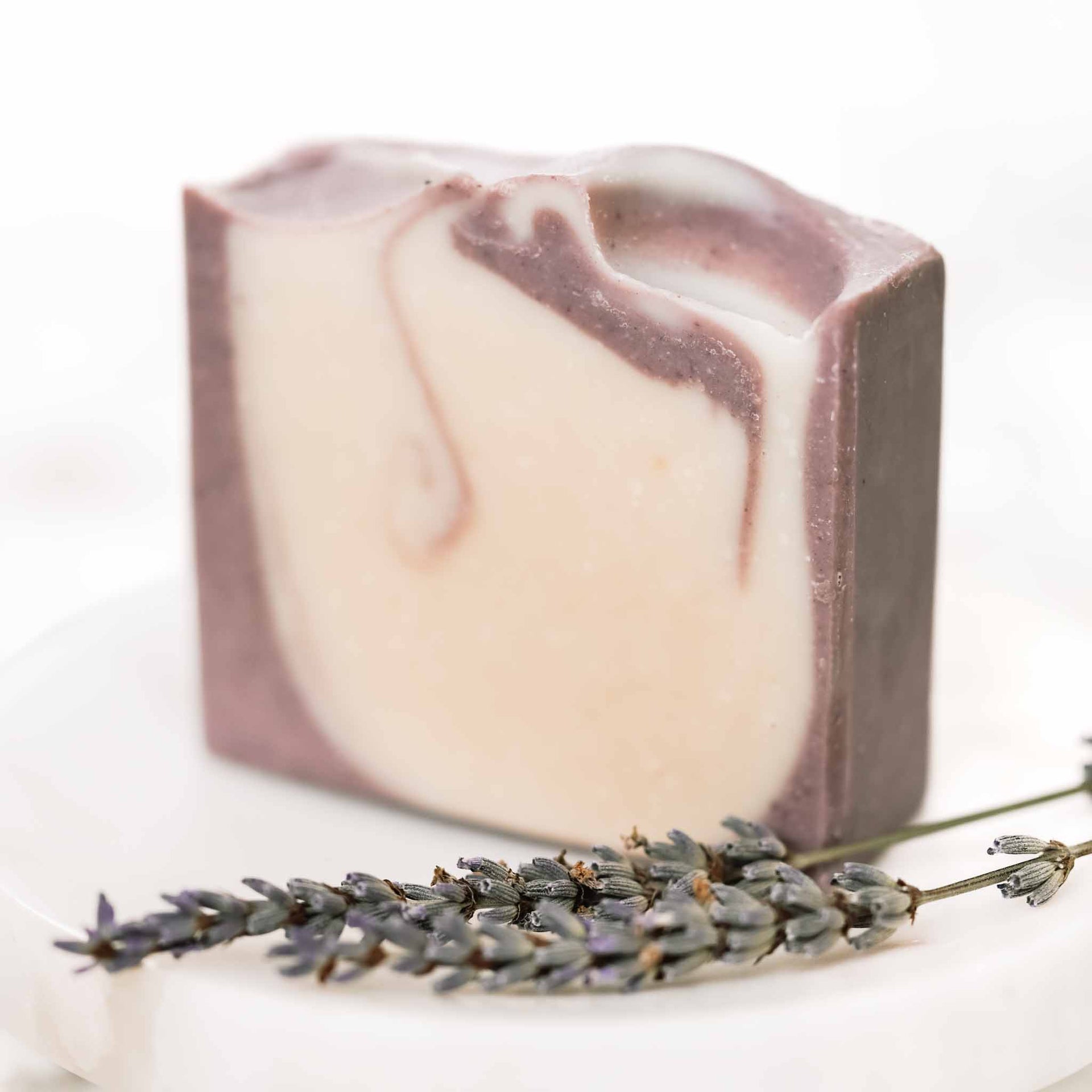 Lavender + Mint Handmade Tallow and Goat Milk Soap Bar