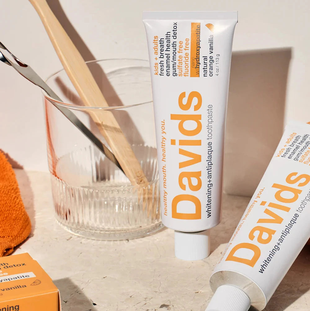 Davids Nano-Hydroxyapatite Premium Toothpaste / Orange Vanilla