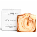 Citrus Cedarwood Soap Bar with product box on a clean white background