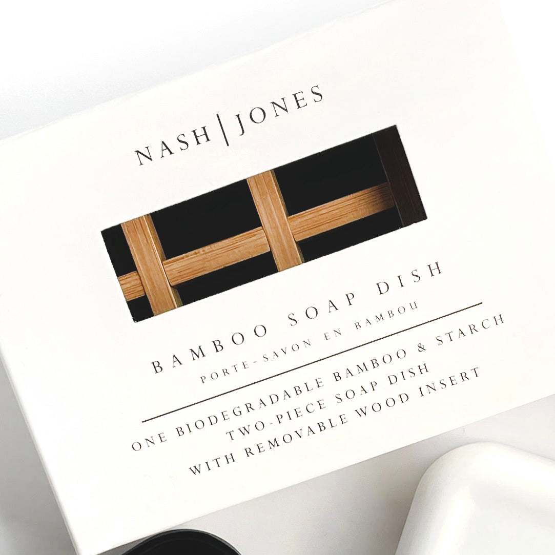 Bamboo Soap Dish Nash + Jones