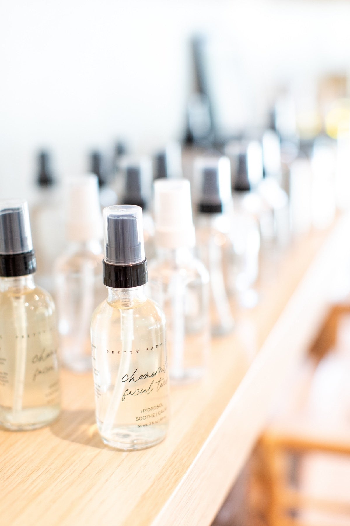 Inside the Pretty Farm Girl storefront and skincare studio