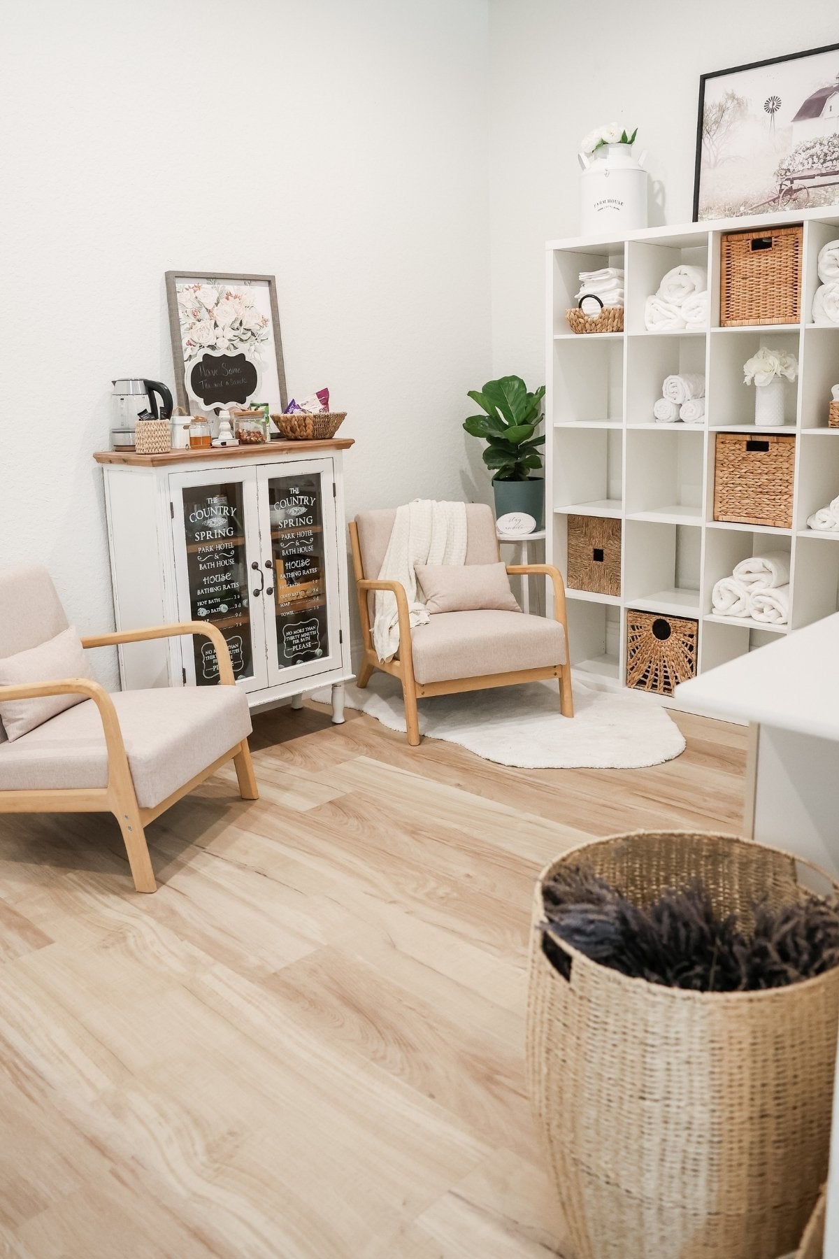 Inside the Pretty Farm Girl storefront and skincare studio