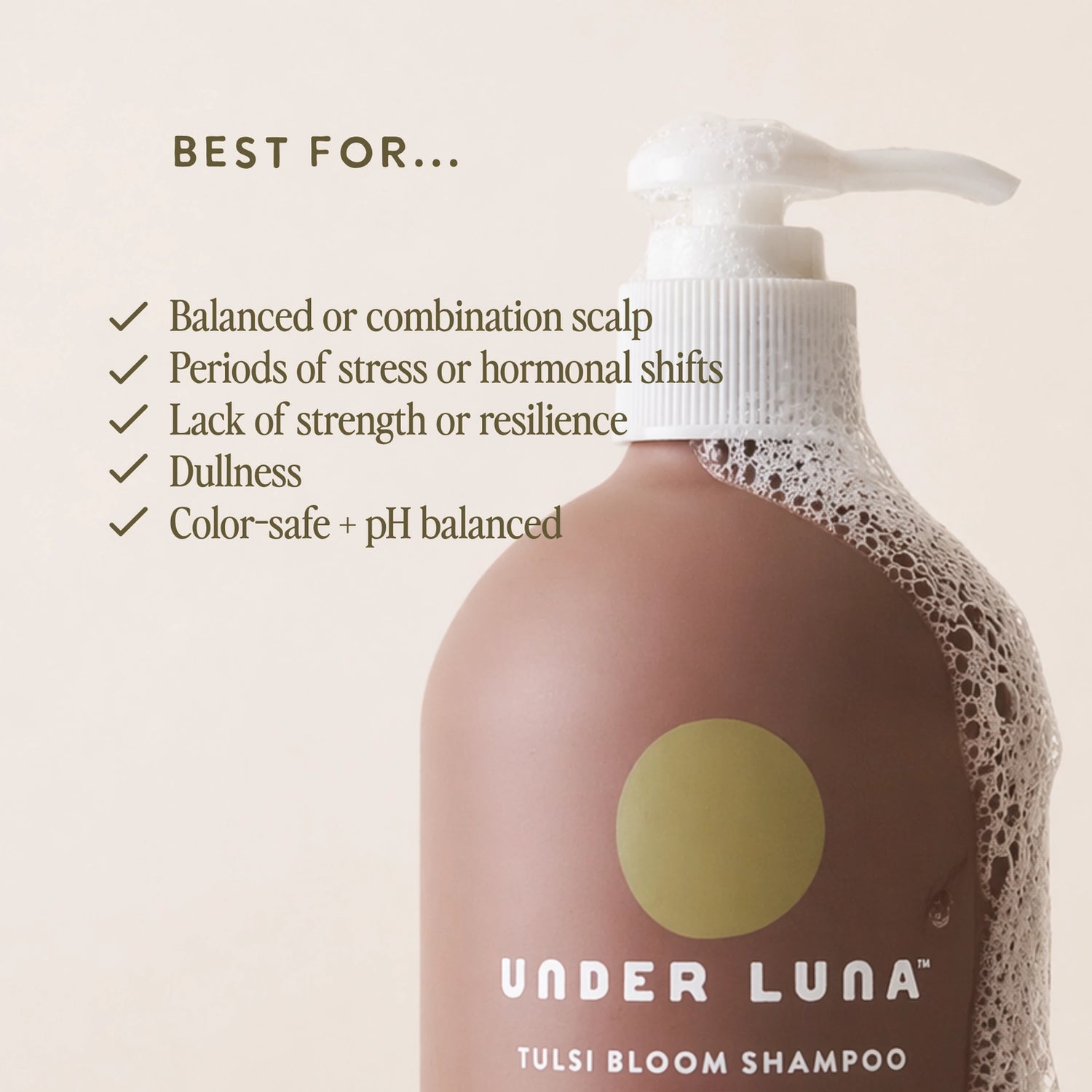 Tulsi Bloom Shampoo for Dry to Oily Scalp