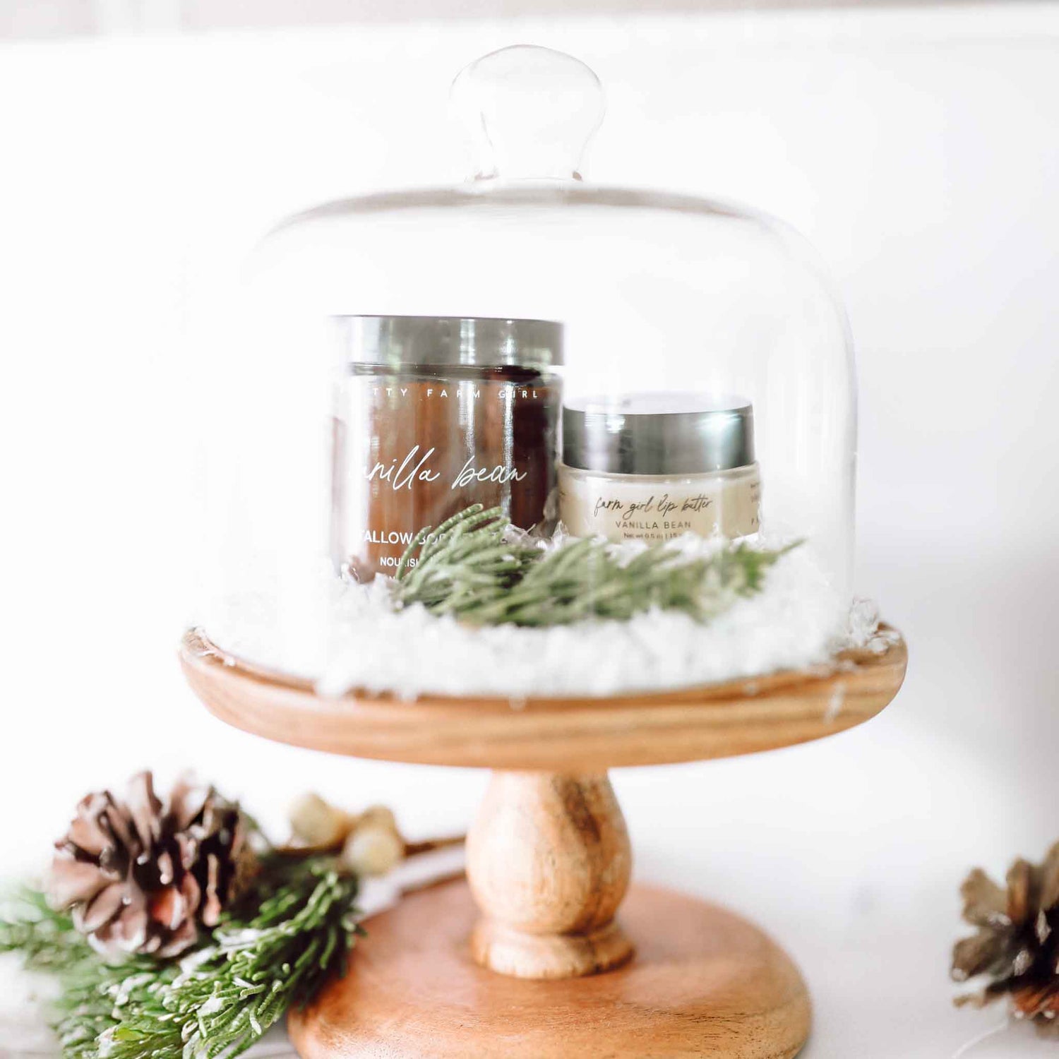 Vanilla Body Butter + Lip Butter Tallow Duo