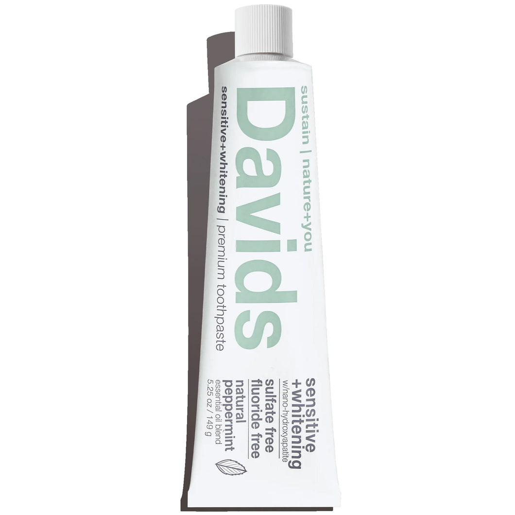 David's Sensitive + Whitening Nano-Hydroxyapatite Premium Toothpaste