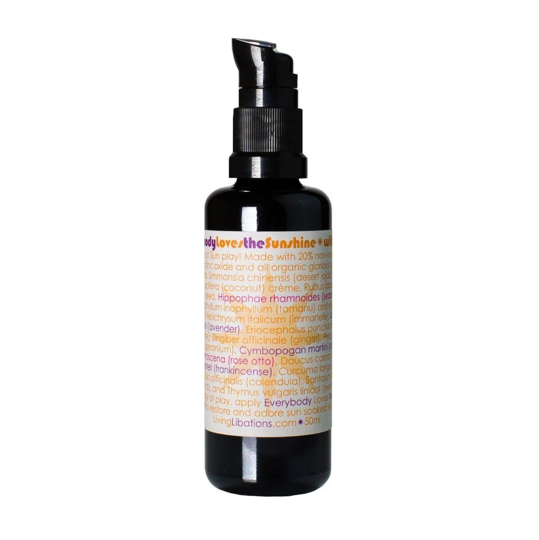 Everybody Loves the Sunshine Zinc Lotion by Living Libations