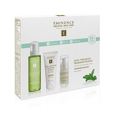 Acne Advanced 3-Step Treatment System by Eminence Organic Skin Care