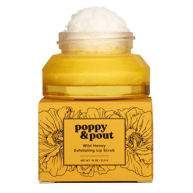 Wild Honey Exfoliating Lip Scrub by Poppy & Pout
