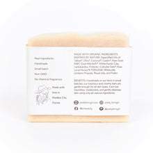 Load image into Gallery viewer, Milk + Honey Unscented Handmade Tallow and Goat Milk Kefir Soap Bar
