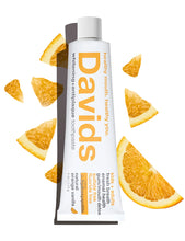 Load image into Gallery viewer, Davids Nano-Hydroxyapatite Premium Toothpaste / Orange Vanilla
