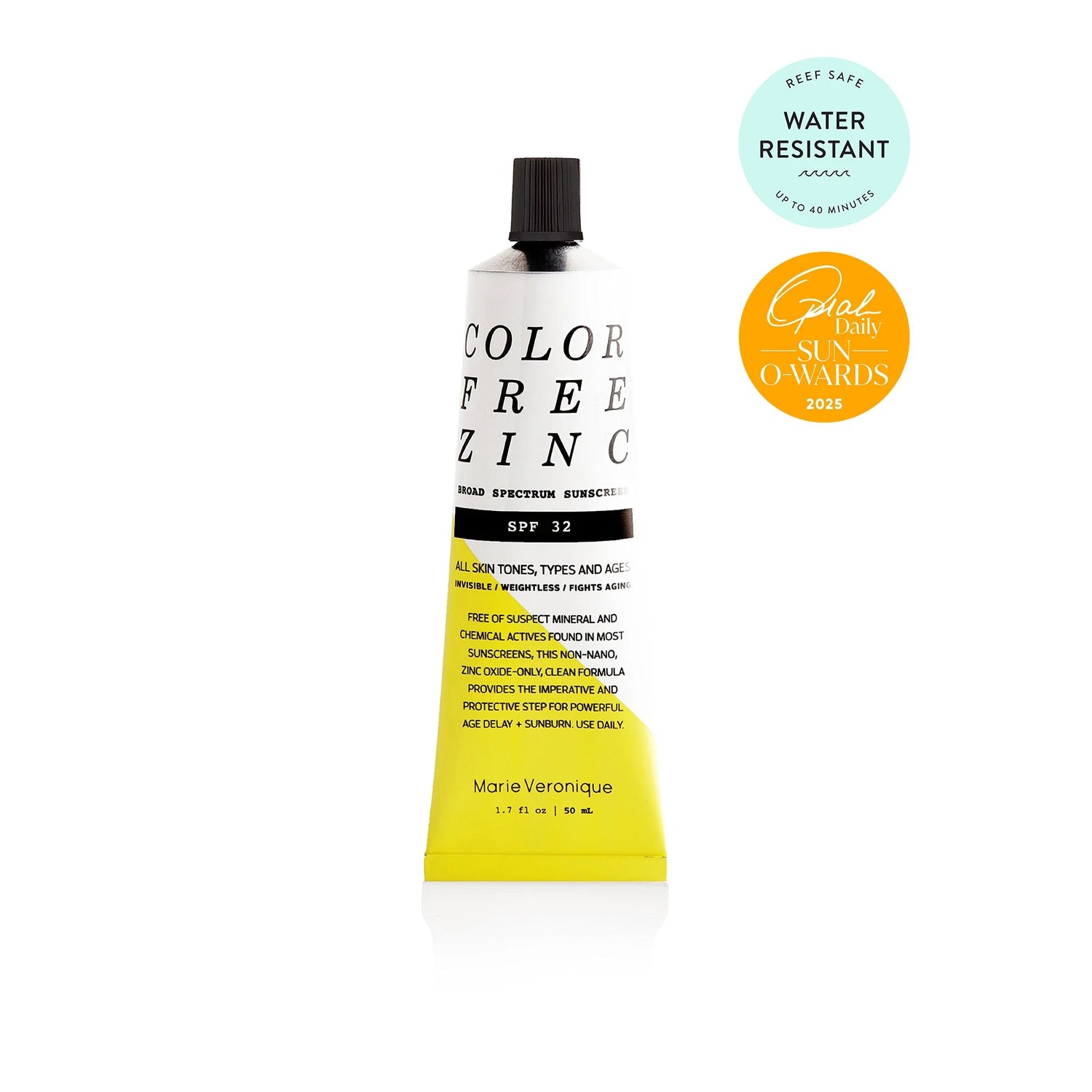 COLORFREE ZINC Broad Spectrum Sunscreen | SPF 32