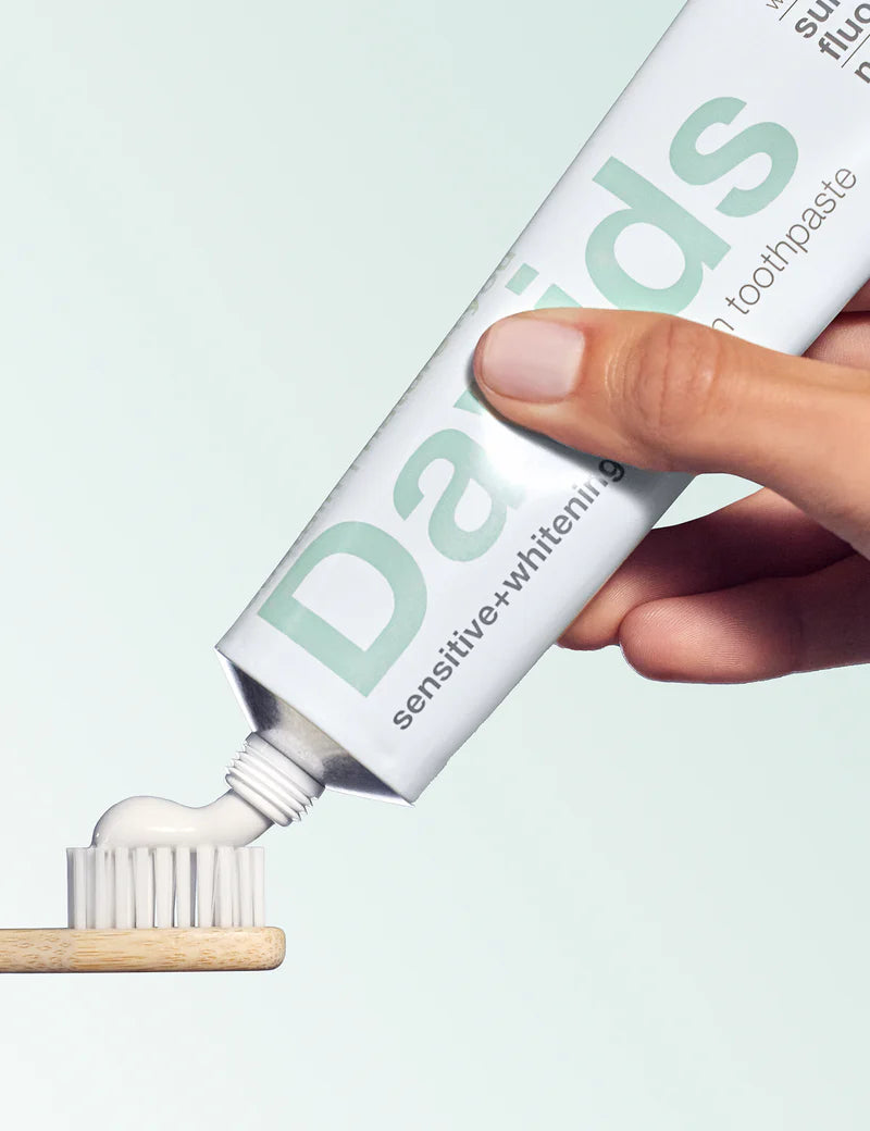 David's Sensitive + Whitening Nano-Hydroxyapatite Premium Toothpaste