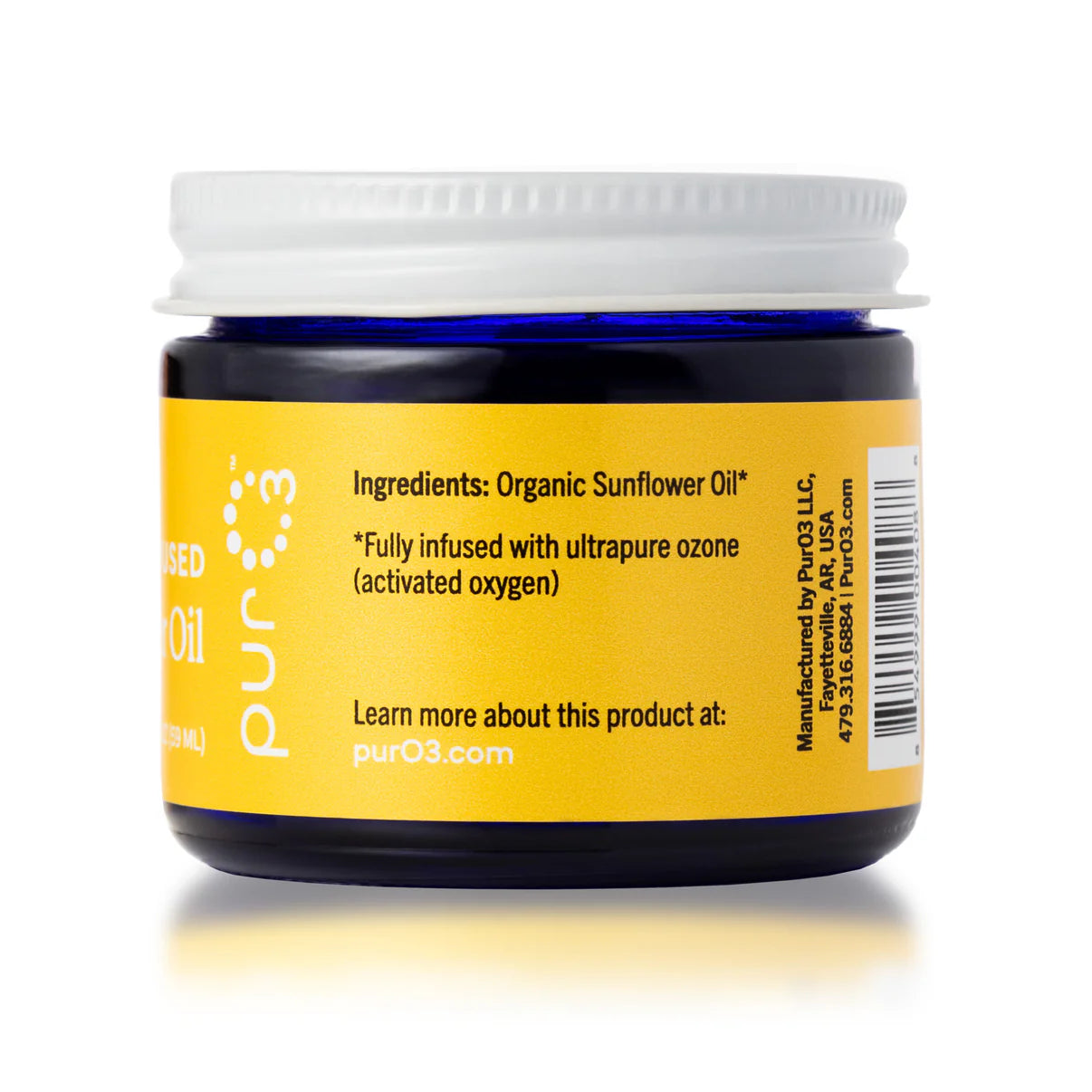 Ozone-Infused Sunflower Oil