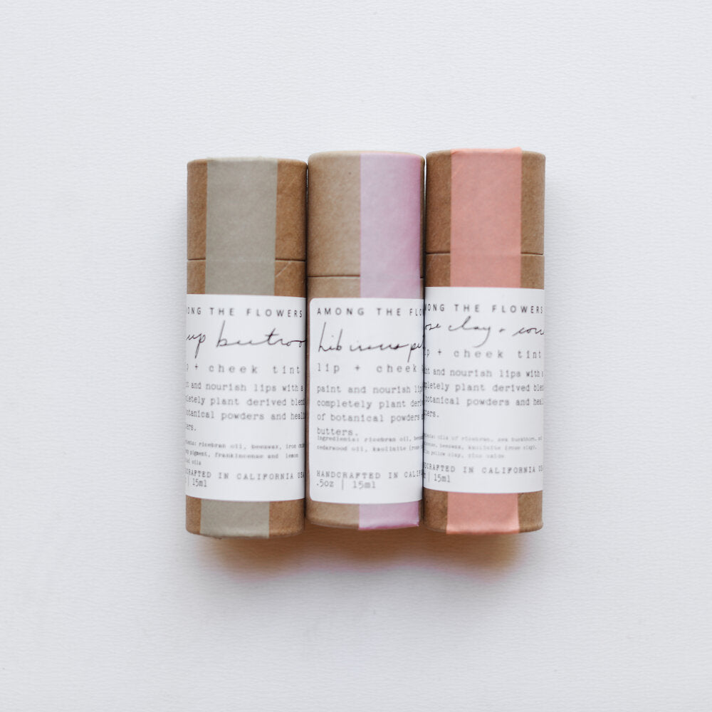 Lip + Cheek Tint Plant Based Makeup